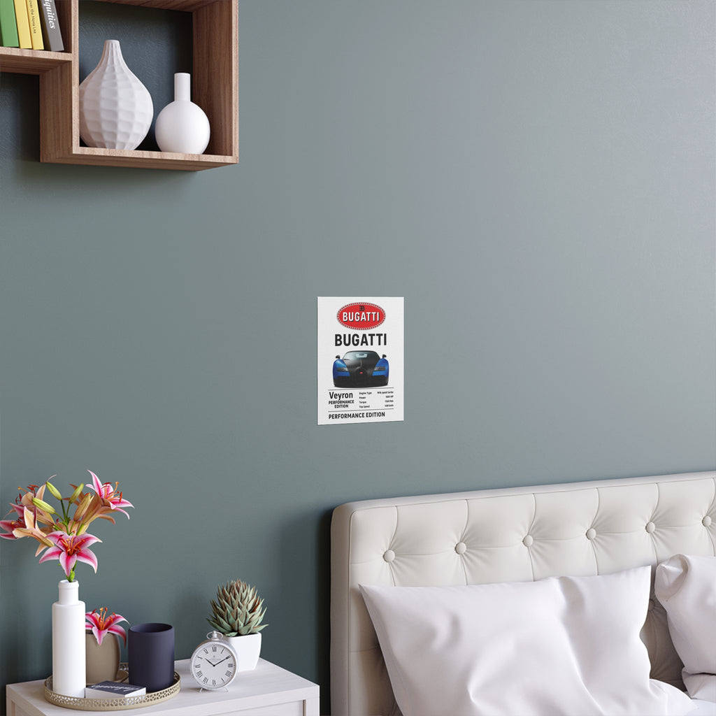 SS Bugatti Veyron Poster